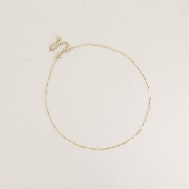 Collier - maillons double losange