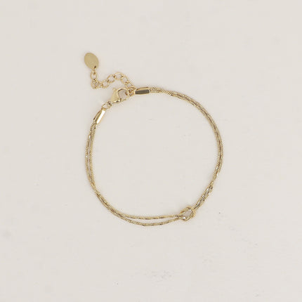 Bracelet - petit noeud de vache