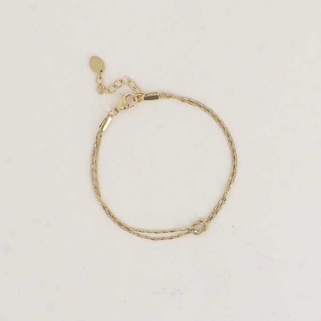 Bracelet - petit noeud de vache