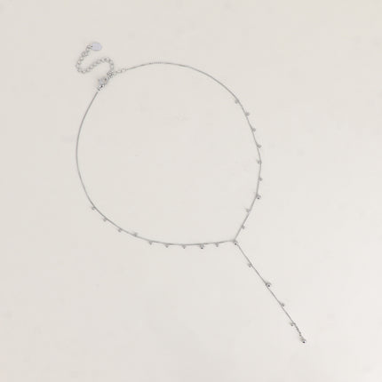 Collier Y - petites boules