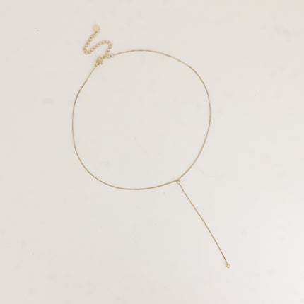 Collier Y - 2 oxydes de zirconium