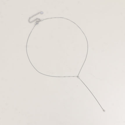 Collier Y - 2 oxydes de zirconium