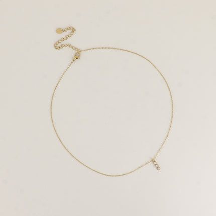 Collier - 3 cristaux ronds