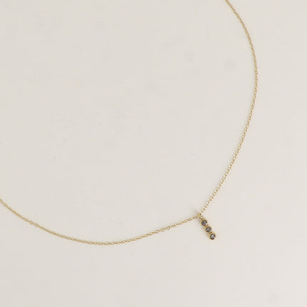 Collier - 3 cristaux ronds