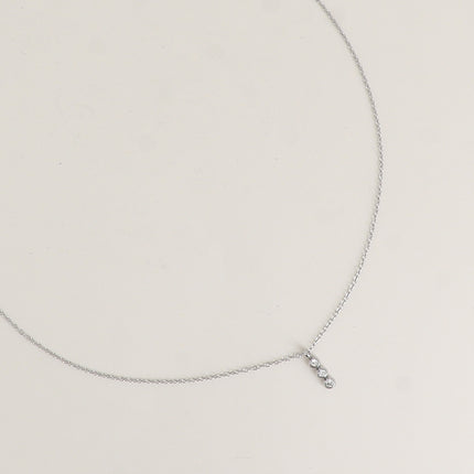 Collier - 3 cristaux ronds