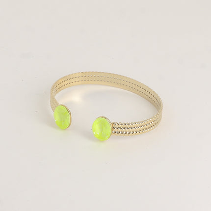 Jonc Phoebe Oval - orné de cristaux de Swarovski® ovales