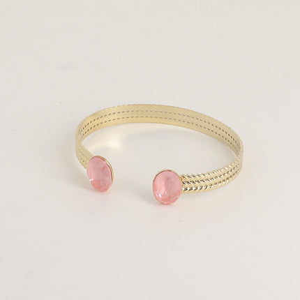 Jonc Phoebe Oval - orné de cristaux de Swarovski® ovales