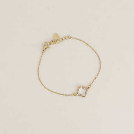 Bracelet - cristal taillé carré