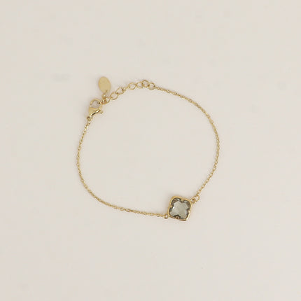 Bracelet - cristal taillé carré