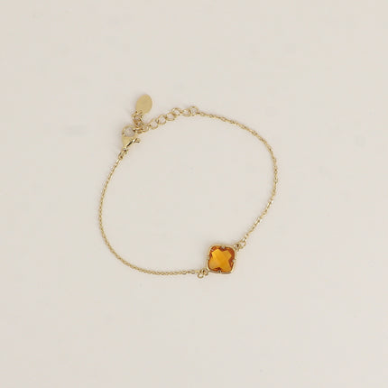 Bracelet - cristal taillé carré