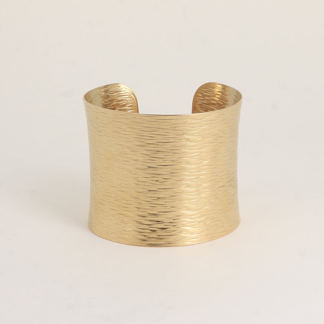 Manchette - anneau large texturé 54 mm