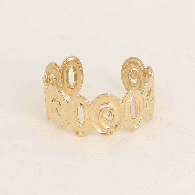 Cufflink - textured ovals