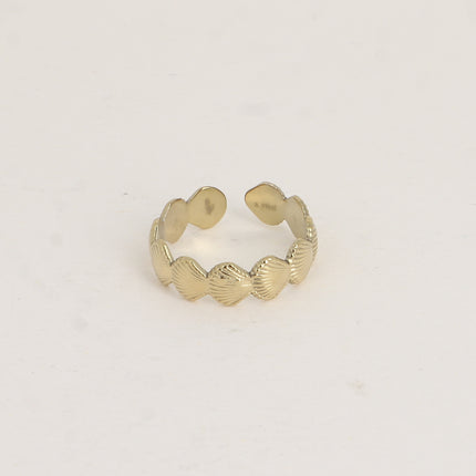 Bague - motifs coquillages