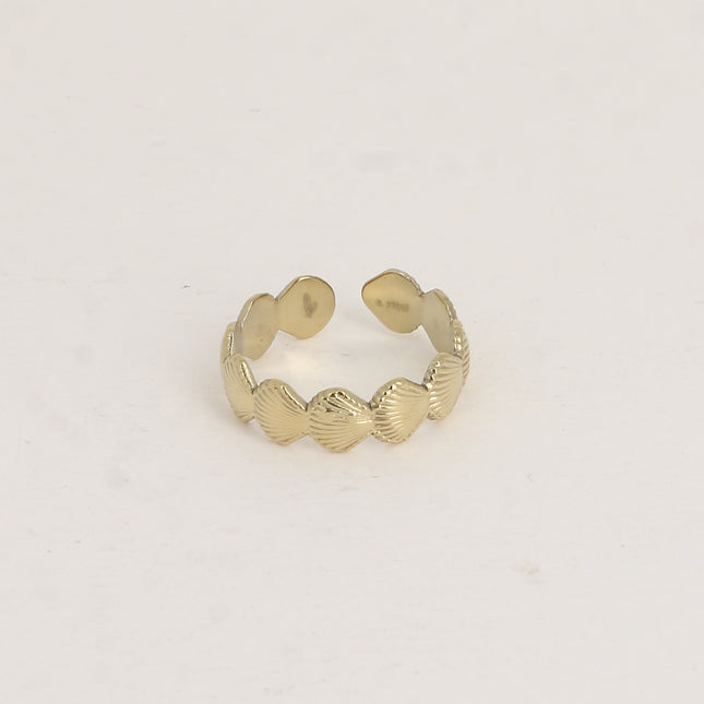 Bague - motifs coquillages