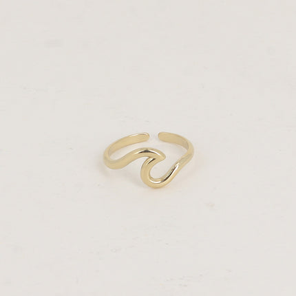 Bague - ligne vague