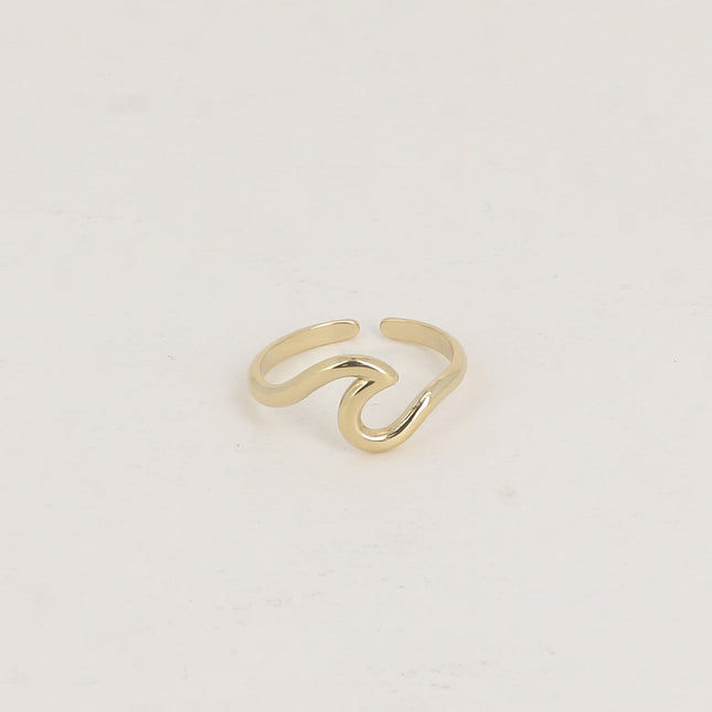 Bague - ligne vague