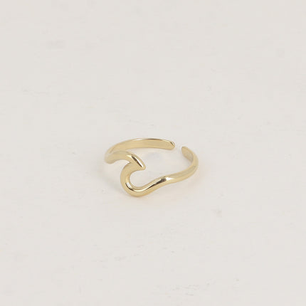 Bague - ligne vague