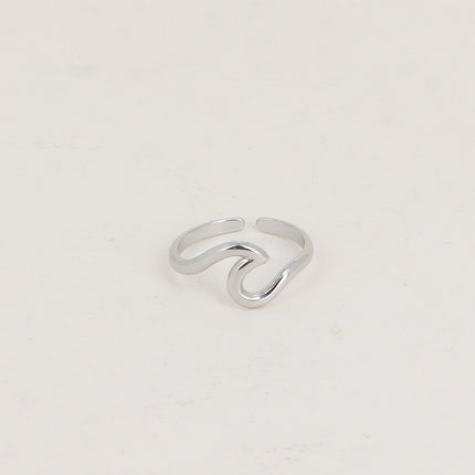 Bague - ligne vague