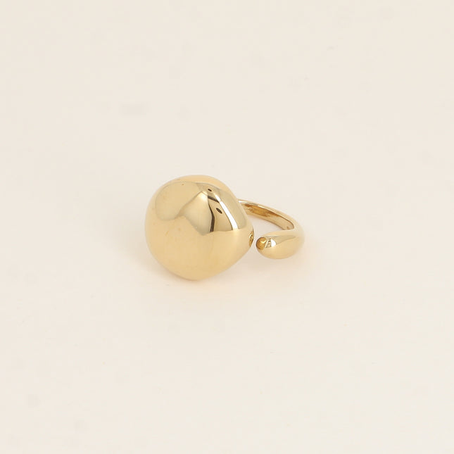 Bague - forme ovale bombée