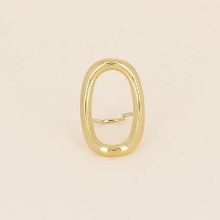 Bague Prune - rectangle ajouré
