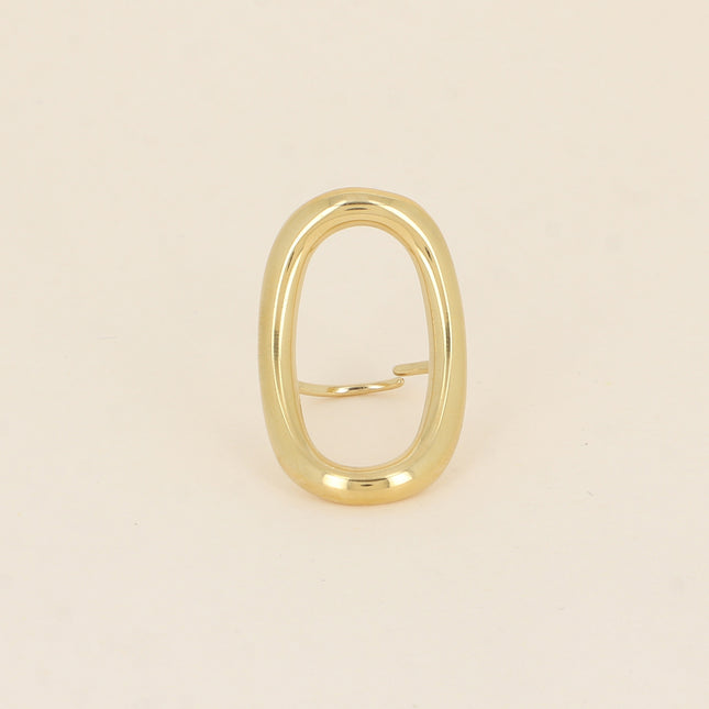 Bague Prune - rectangle ajouré