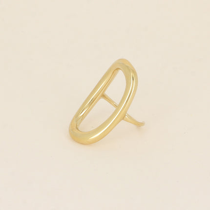 Bague Prune - rectangle ajouré