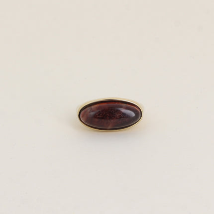 Bague - pierre naturelle ovale