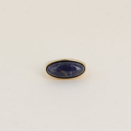 Bague - pierre naturelle ovale