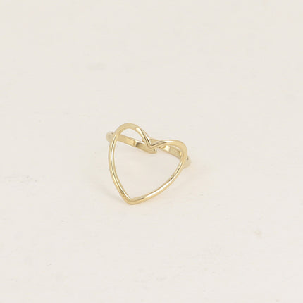 Bague - coeur ajouré