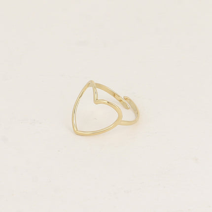 Bague - coeur ajouré