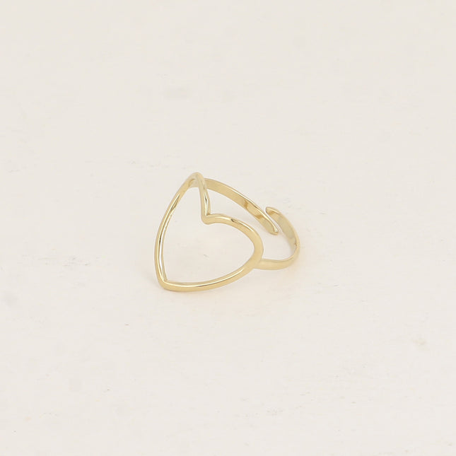 Bague - coeur ajouré