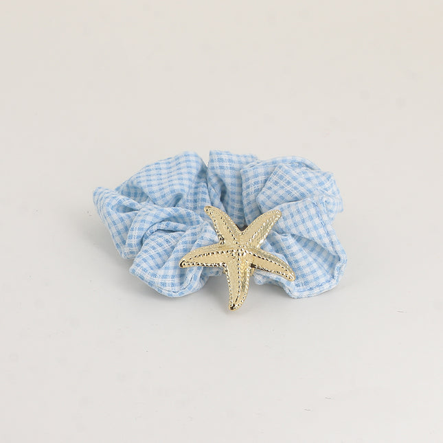 Bracelet / Chouchou étoile de mer Doré – Texture Naturelle