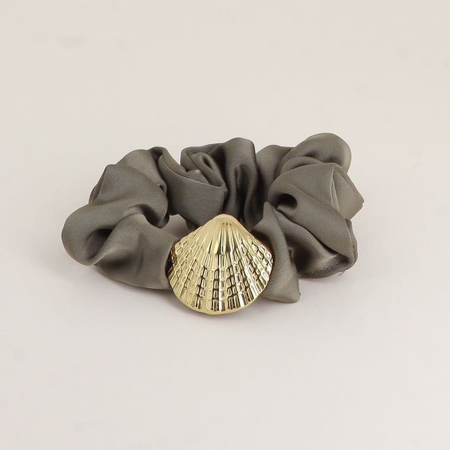 Bracelet / Chouchou Coquillage Doré – Texture Naturelle