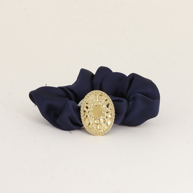 Bracelet / Chouchou Médaillon Ovale – Finition Texturée