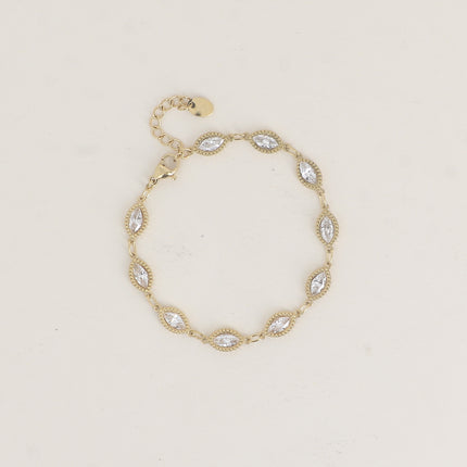 Bracelet - cristaux navette