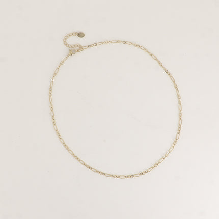 Collier - maille alternée 1/3