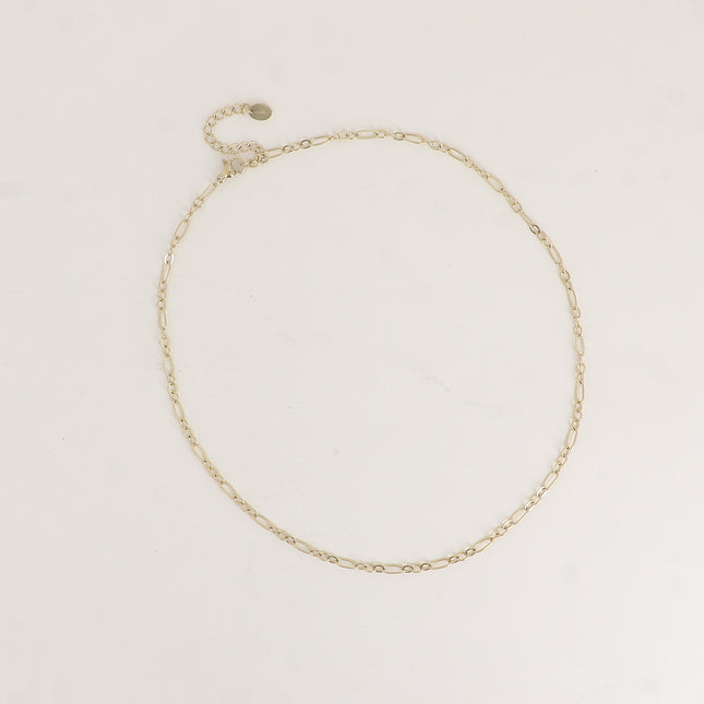 Necklace - alternating 1/3 link