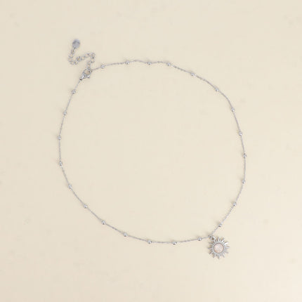 Collier Siloané - soleil et cristaux Swarovski®