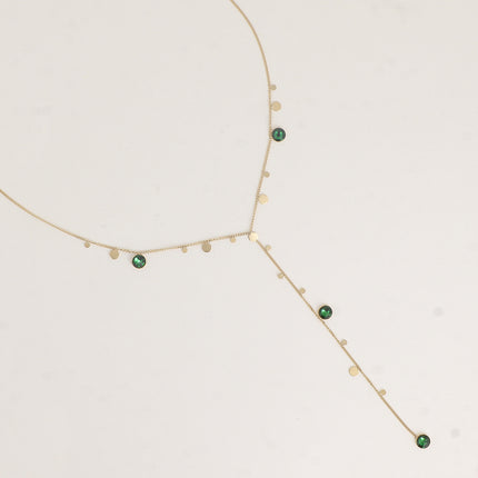 Collier Khalissie Y - orné de cristaux de Swarovski®