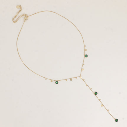 Collier Khalissie Y - orné de cristaux de Swarovski®