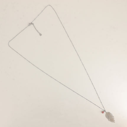Sautoir - feuillage et orné de cristaux de Swarovski® SS29