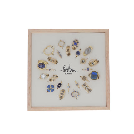 Kit de 24 bagues - présentoir soleil offert