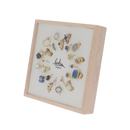 Kit de 24 bagues - présentoir soleil offert