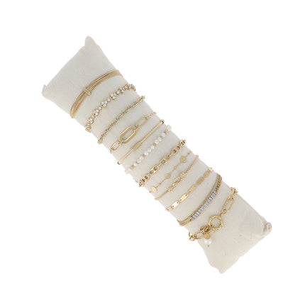 Kit de 12 bracelets - prix moyen de 5,80€/pc