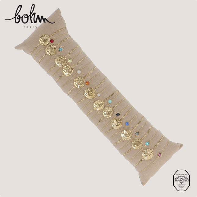 Kit de 24 bracelets - 12 signes astro et 12 orné de cristaux de Swarovski® - présentoir offert