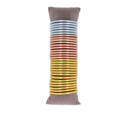Kit de 30 joncs bouddhistes épais multicolores avec mantra. Coussin offert