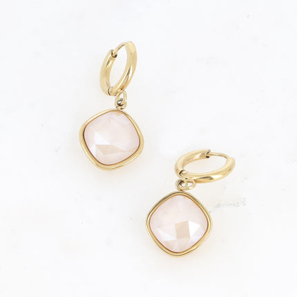 Boucles Léa - cristaux 10mm