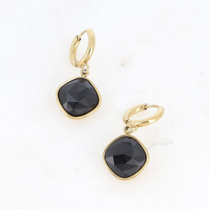 Boucles Léa - cristaux 10mm