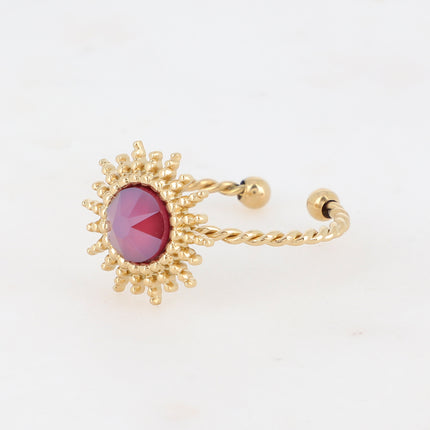 Bague Dao - soleil et cristal Swarovski® PP30