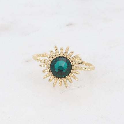 Bague Dao - soleil et cristal Swarovski® PP30